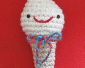 luscious soft serve Ice Cream - amigurumi crochet pattern - PDF