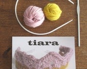 super luxurious magical tiara - crochet kit