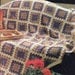 INSTANT DOWNLOAD PDF Vintage Crochet Pattern Chimney Sweep Afghan Blanket Throw Retro
