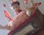 She's Come Undone, Mixed Media Art Piece, Altered Art Statement