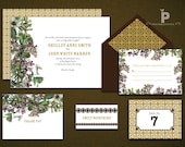 Floral Elegance Wedding Invitation