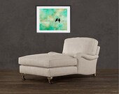 Love You Bigger Than The Sky - 11x14 - Love Birds Fine Art Print by Jodi Leigh