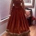 Renaissance Gown and Partlet MADE TO ORDER