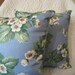 Blue Floral Pillows