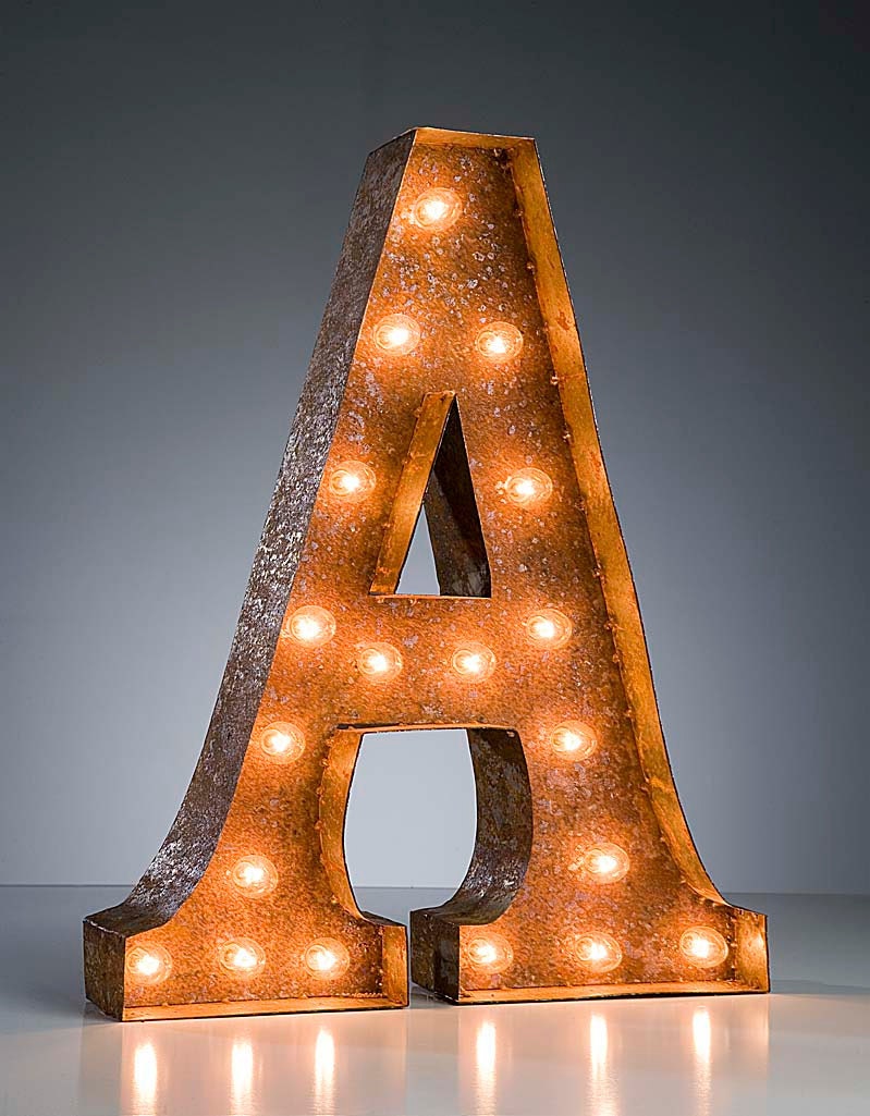 Marquee Letters Lights