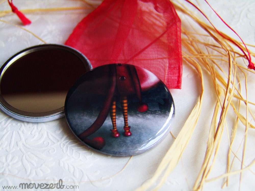 Dark cold winter - Pocket mirror