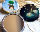 Illustrated pocket mirrors - You pick 3