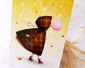 L'insolente - Postcard