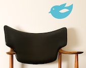 Flying Bird Vinyl Wall Decal - Bird 015