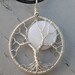 Moon Tree Sterling Silver and MOP Pendant - Custom for Peter