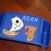 Personalized Kid's Lap Desk, Custom, Cars and Trucks, Horses, Tools, School Time, Homework