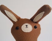 MADE TO ORDER -  handmade plush woodland bunny, Coco