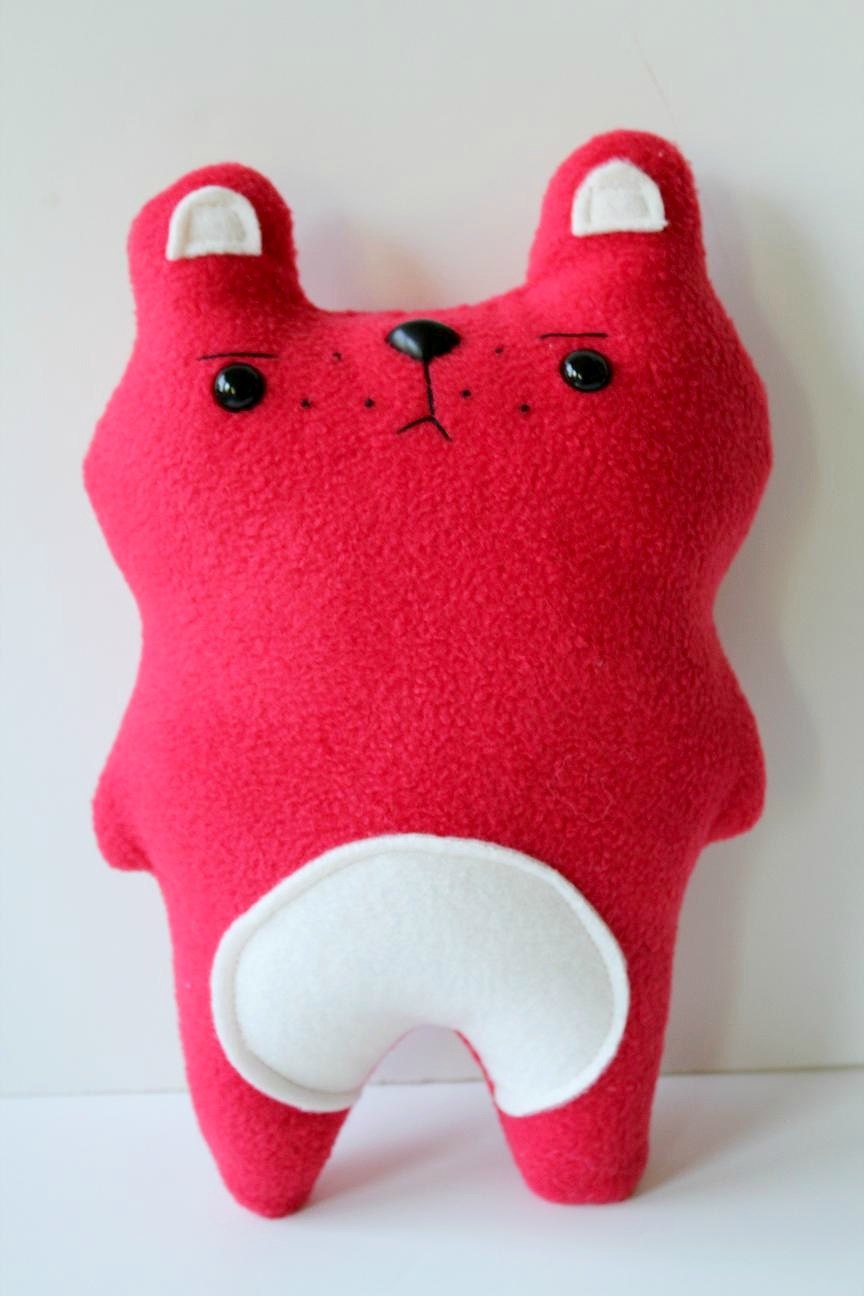 Blueberry and Cherry - The Little Woodland Bears with Freckles - Made to Order