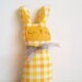 handmade spring bunny plush, Gwendolyn