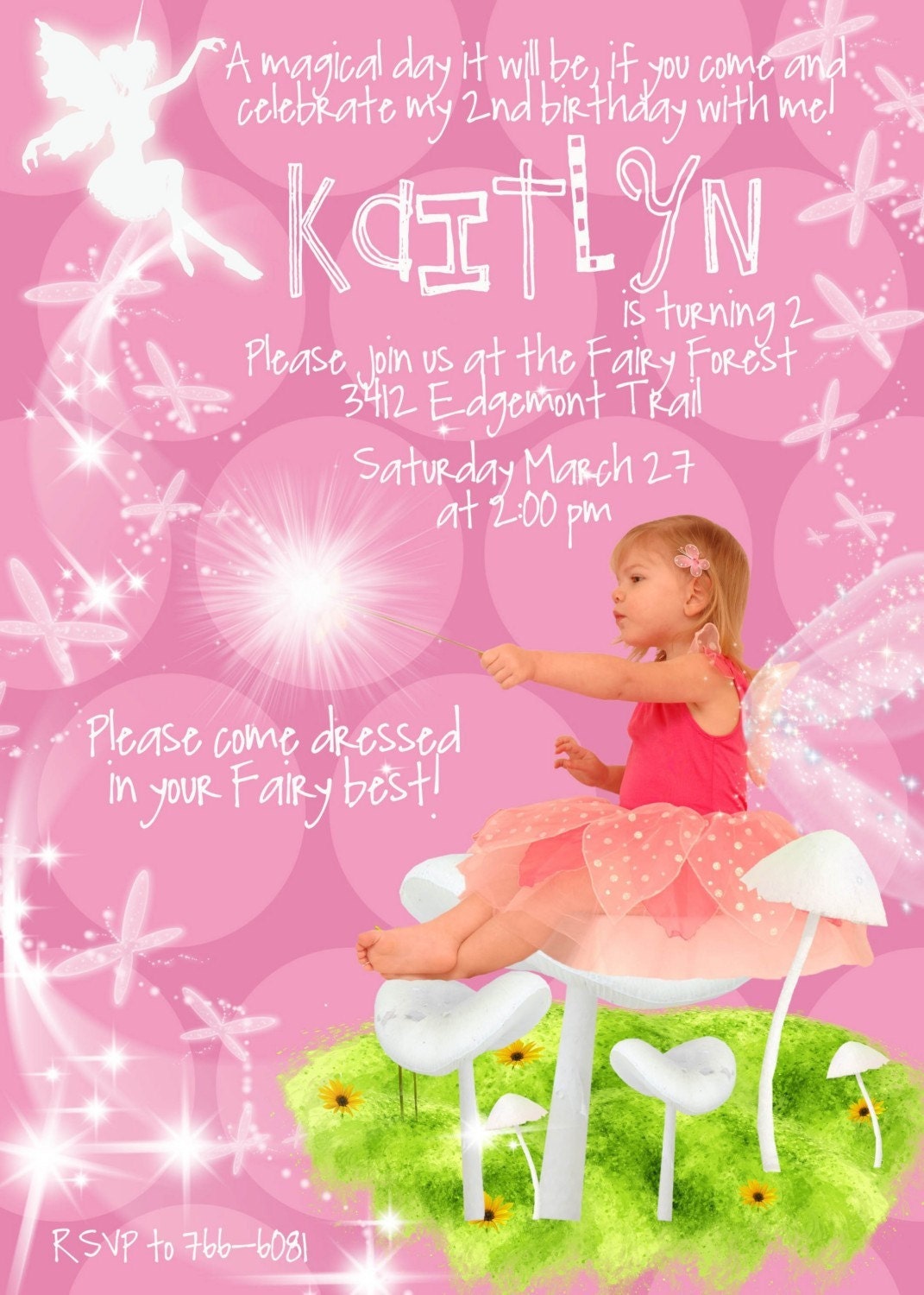 Fairy Birthday Invitation Il_170x135