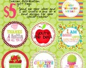 Custom Teacher appreciation gift tag Il_170x135
