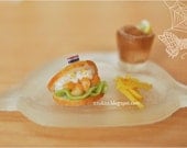 Animal Tray Set - Shrimp Sandwich