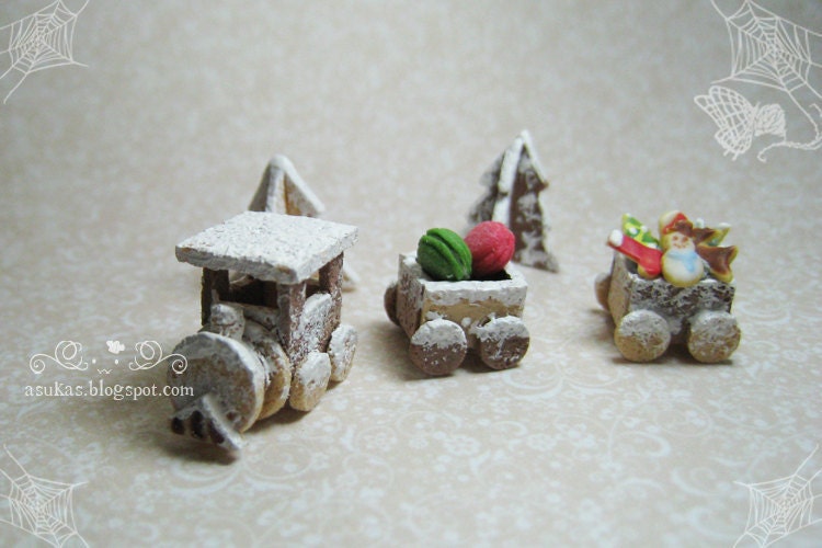 Cookie Train Set A in 1:12 scale