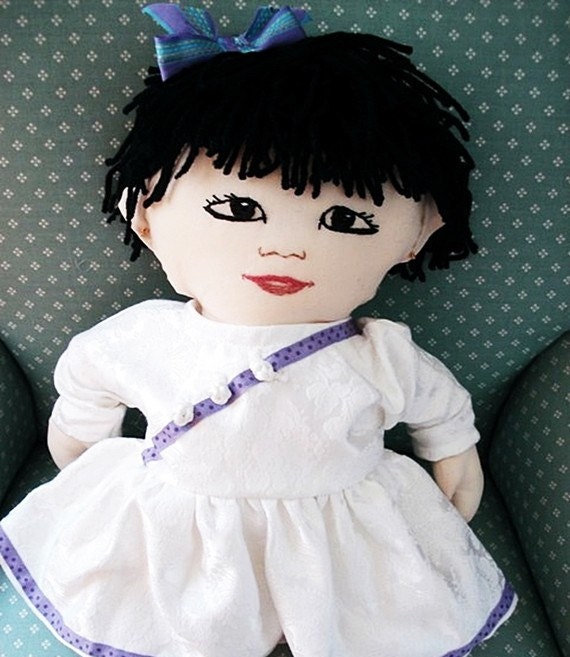 Custom Asian Girl Doll, Boy Available Too