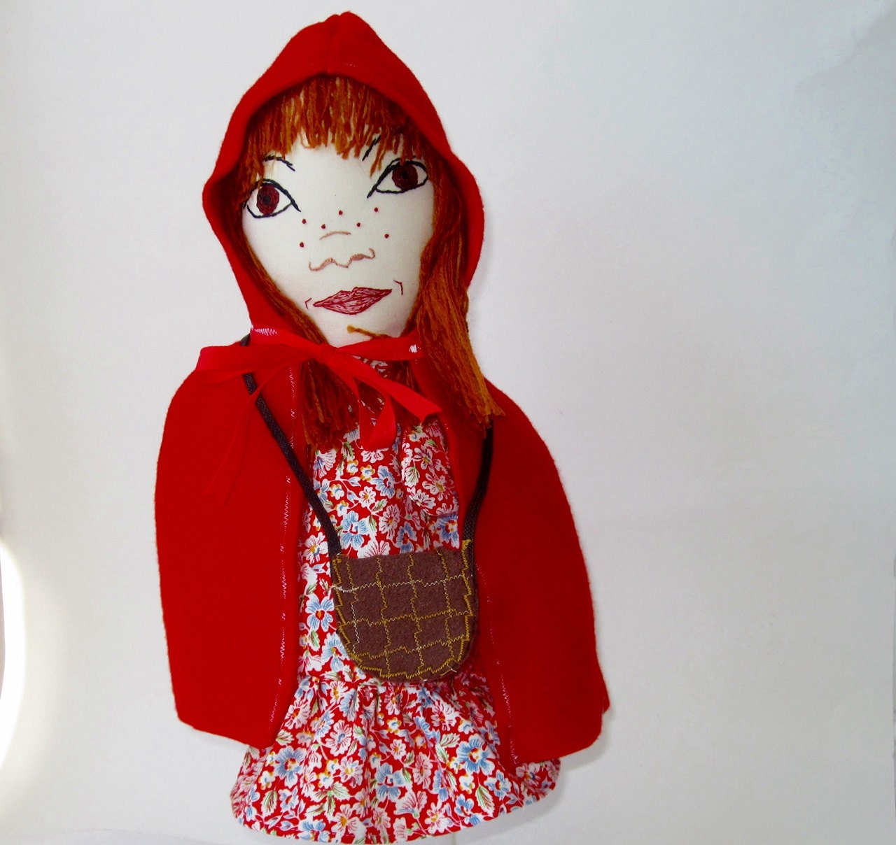 Little Red Riding Hood Hand Puppet Custom Made