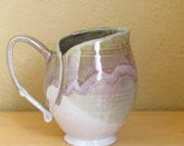Small etched pitcher - melting popsicle