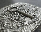 Womens Belt Buckle Skeleton Key