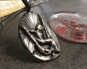 Silver Fairy Pendant Necklace