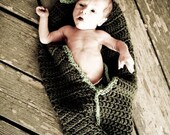 Pea Pod Infant Photography Prop     AN ORIGINAL CREATION