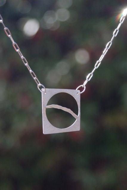 The Horizon Recycled Silver Necklace
