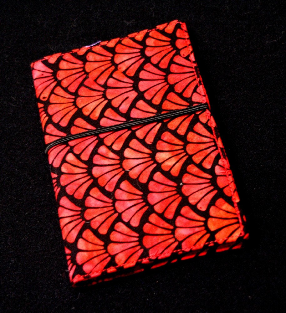 Red Fans Moleskine Cahier Notebook