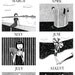 2013 Wall Calendar // 1920s style flapper doodle calendar // art deco PDF Printable