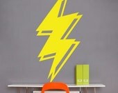 lightning wall decal