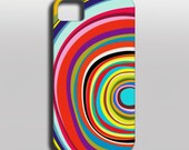 iPhone 5, 4, 4s slim case concentric orbs