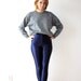 SALE Vintage 1980's Disco Diva Silver and Black GLITTER Galore SWEATER (Size Medium)