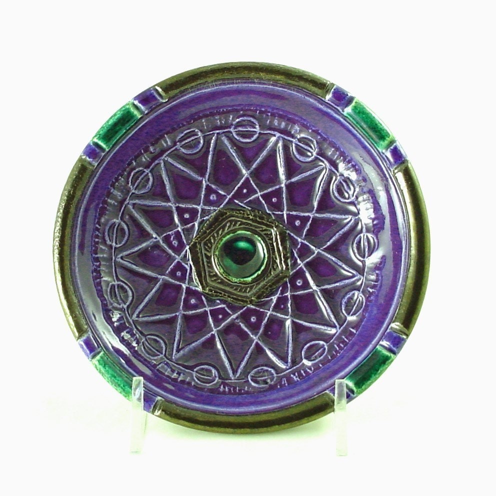 Sacred Geometry Essential Oil Diffuser Handmade Pottery