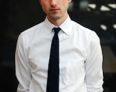 Men's Shirt - White Pinpoint Oxford STYLE No. BKT10
