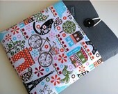 Kindle Fire HD 8.9" Case Cover Padded Sleeve with Pocket - Paris
