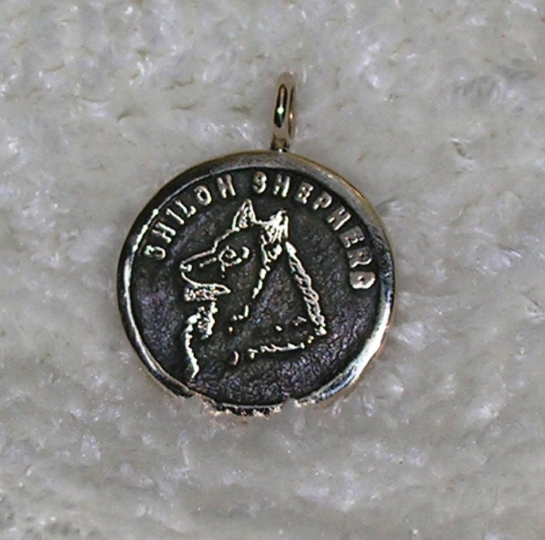 Bronze Shiloh Shepherd Pendant or Key Chain