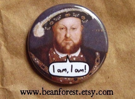 he's been married seven times before - pinback button badge