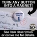 footnotes are great - pinback button badge