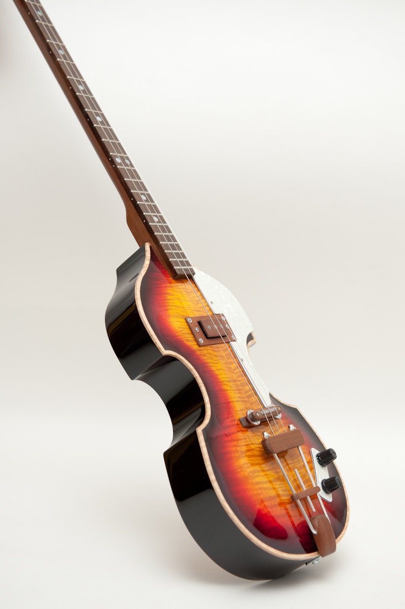 3 string electric Violin Guitar  ( hofner style setup)