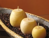 TRES Pure Beeswax Handmade Candles Scented with Citrus, Lavender, Rosemary, or Eucalyptus Organic Essential Oils