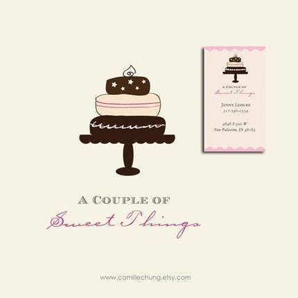 Custom Logo Design - Includes Banner, Avatar, Business Card, Hang Tag and Gift Certificate by Camille Chung on Etsy