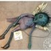 Petite Pest - Mosquito -  ooak Art Doll - Handmade Fairy Tale doll by the Filigree - Purple