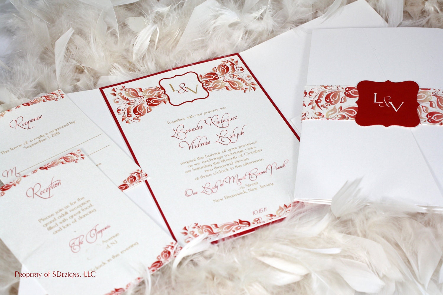 Gorgeous Foliage Wedding Invitations Il_170x135