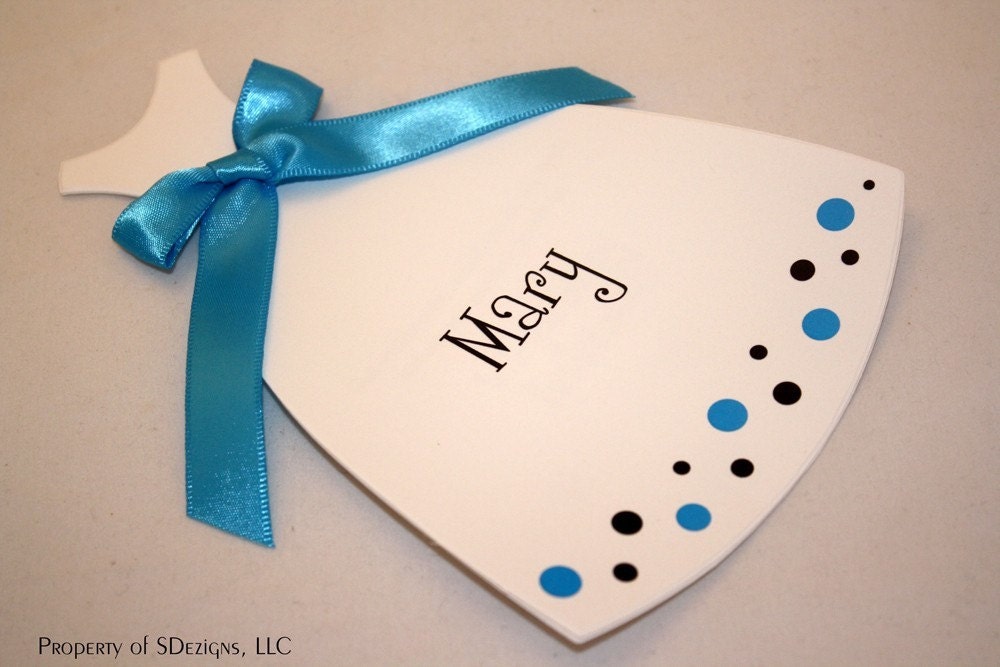 Be my bridesmaid flower girl maid of honor - Polkadots design Il_570xn