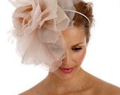 PORTIA-  Extra large ethereal rose bridal headband