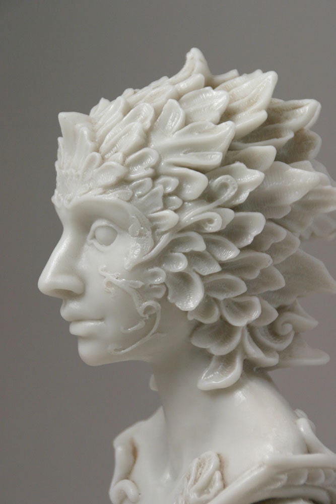 Dryad Bust Unpainted