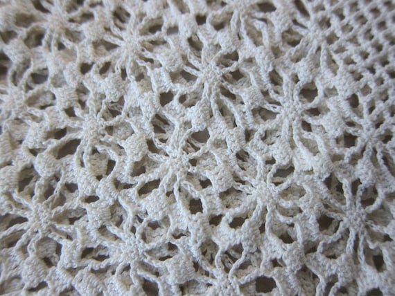 Antique lace camisole hand crochet collar 1920s 30s