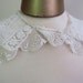 Edwardian antique lace collar French